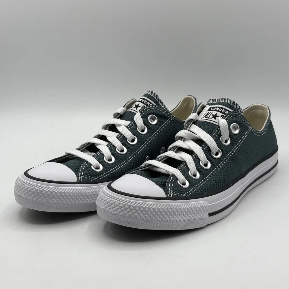 Converse Chuck Taylor All Star Green‎ Low Canvas Shoes M 4.5; W 6.5 A10537F